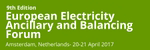 9th Edition European Electricity Ancillary and Balancing Forum